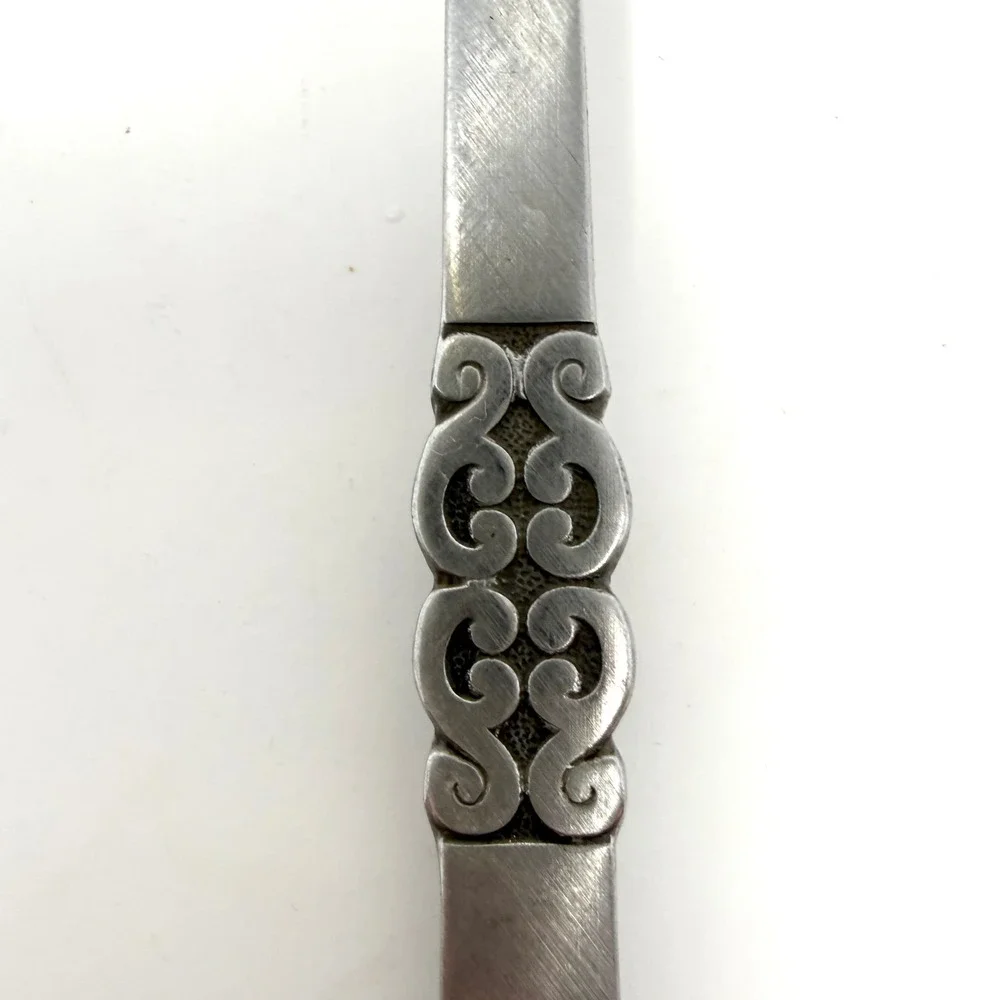 International Stainless Deluxe Danish Scroll Dinner Forks Set of 4 MCM VTG